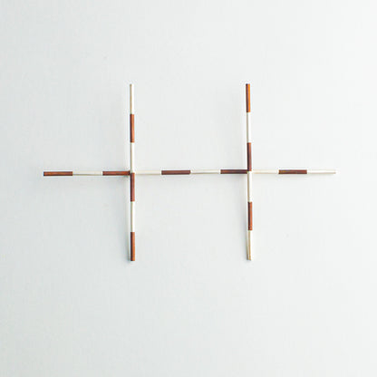 'Level' brooch (large)