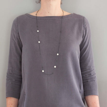 'Night Pearls' necklace