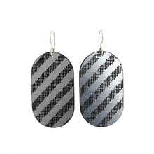 'Brilliant Grey' earrings