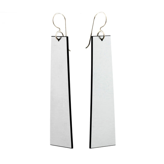 'Brilliant Grey' earrings