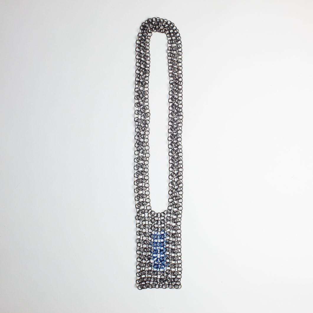 'Linked: 673' necklace