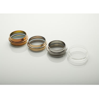 'BJM' bangle - transparent