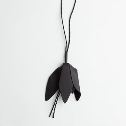 'Offerings: Wilted Champee' pendant (black)