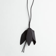'Offerings: Wilted Champee' pendant (black)