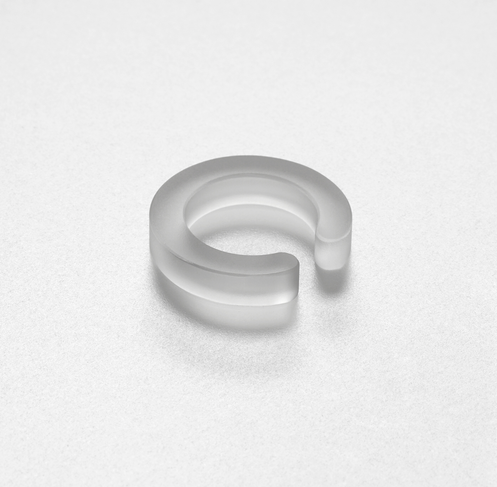 'Blank: hoops (S)' ear cuff