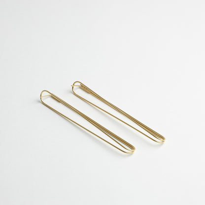 'Sling' earrings - gold