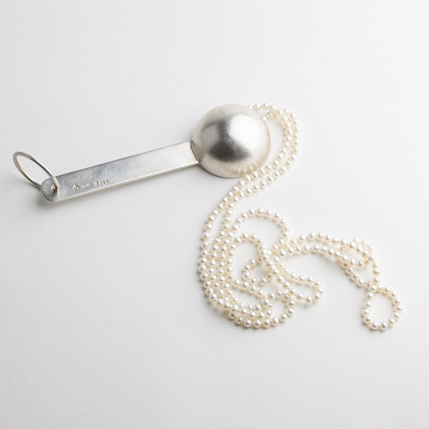 'A teaspoon of pearls' pendant