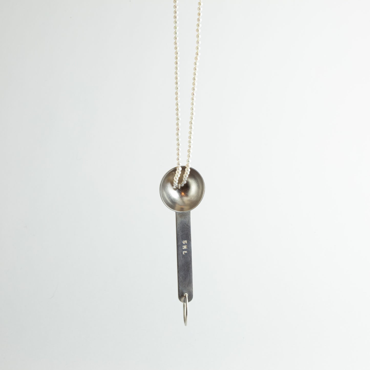 'A teaspoon of pearls' pendant