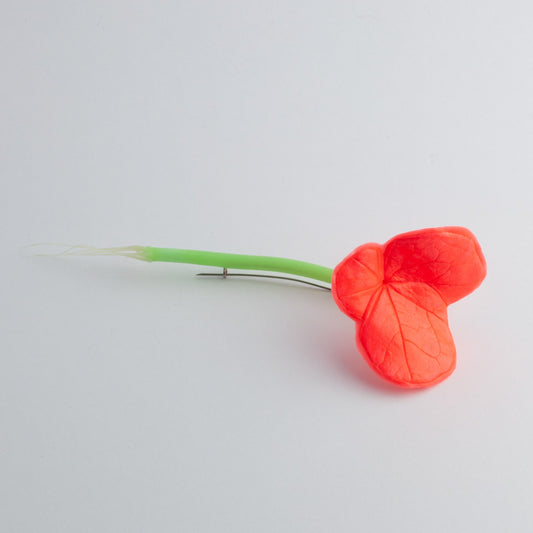 'Nasturtium' brooch