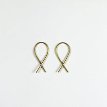 'X' earrings