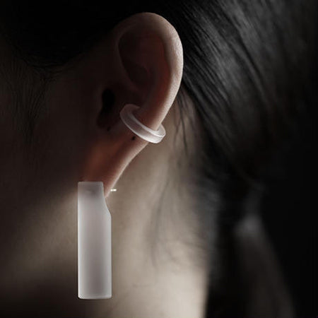 'Blank: hoops (S)' ear cuff