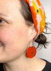 Flower Patch: Poppy earrings