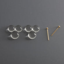 'Organ: Anomalies #3' (XS) stud earrings