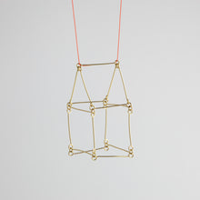 'House' pendant - gold