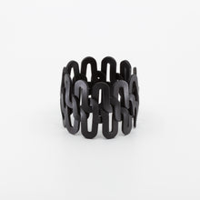 Net 3: Thin Lines bangle - black