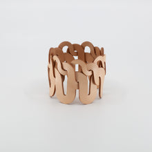 Net 3: Gradual Lines bangle - natural