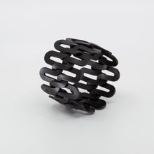 Net 3: Thin Lines bangle - black