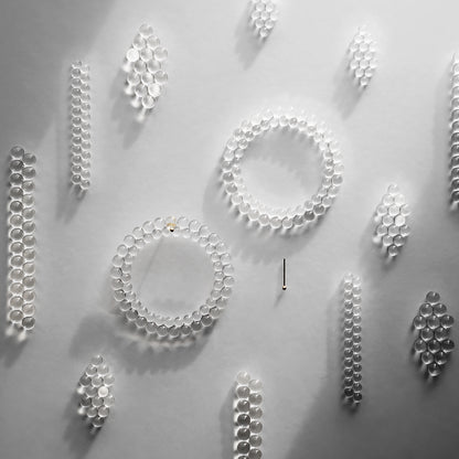 'Organ #1' stud earrings