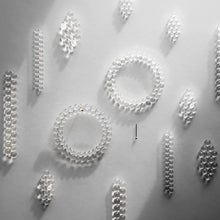'Organ #1' stud earrings (S)
