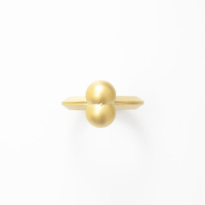 'Nucleus mini' ring - gold
