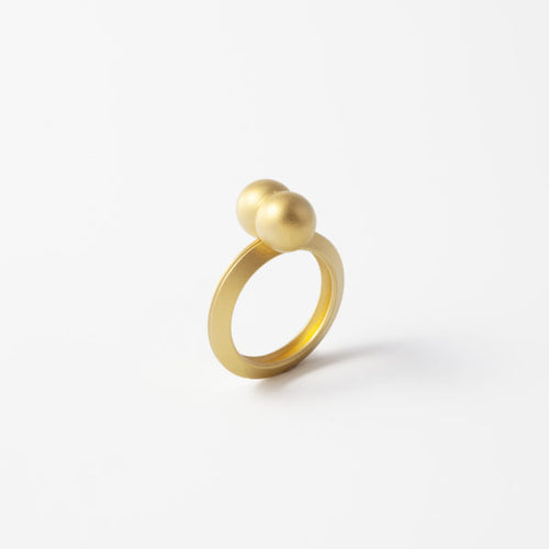 'Nucleus mini' ring - gold