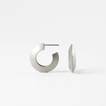 'Orbit' hoop earrings