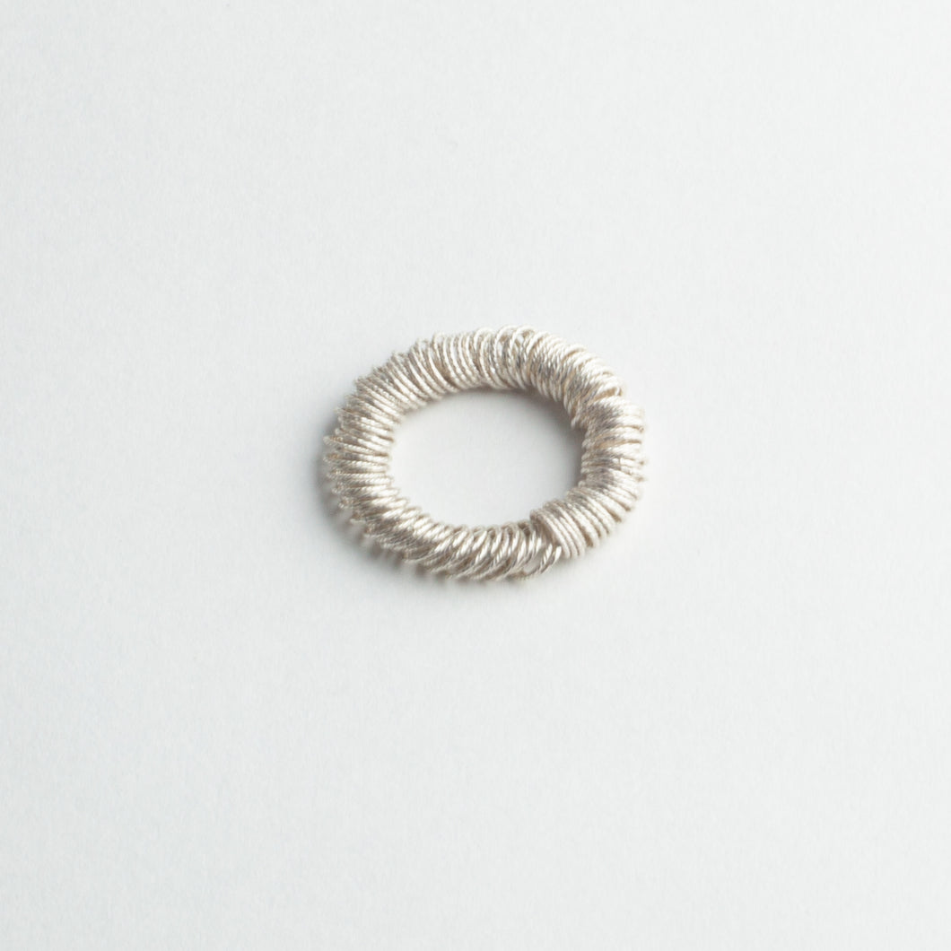 'Ring ring' ring - white