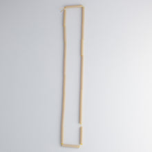 'Straws' necklace - beige