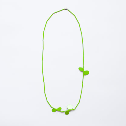 'Leaf' necklace - green
