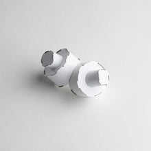 Doubled double circles white, 2013