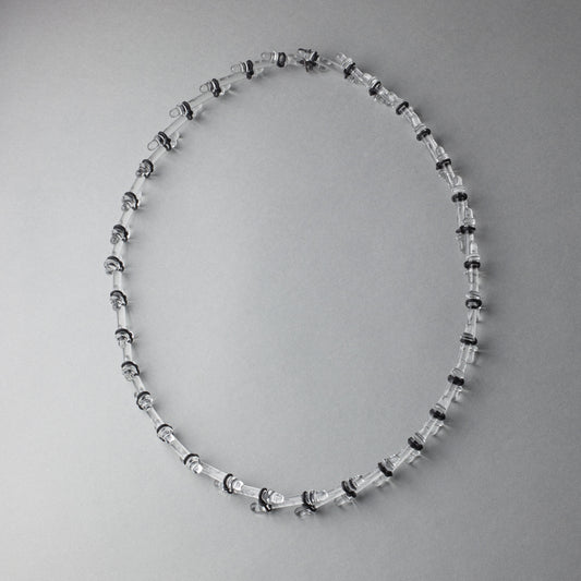 'Linear' necklace