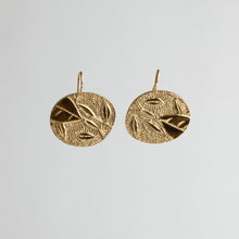 'Botanical' hook earrings