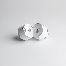 Doubled double circles white, 2013